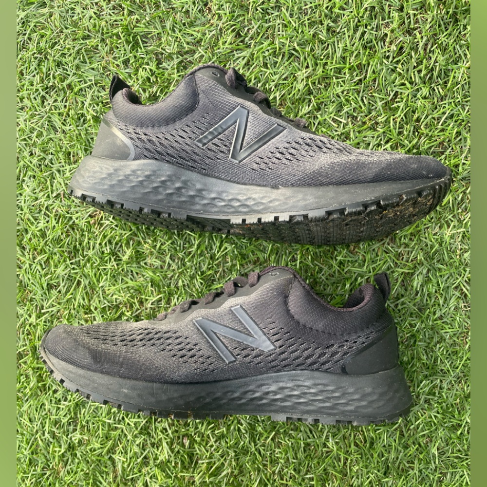 New Balance Black Arishi V3 Non Slip Work Shoes Sz (8) - Picture 3 of 5